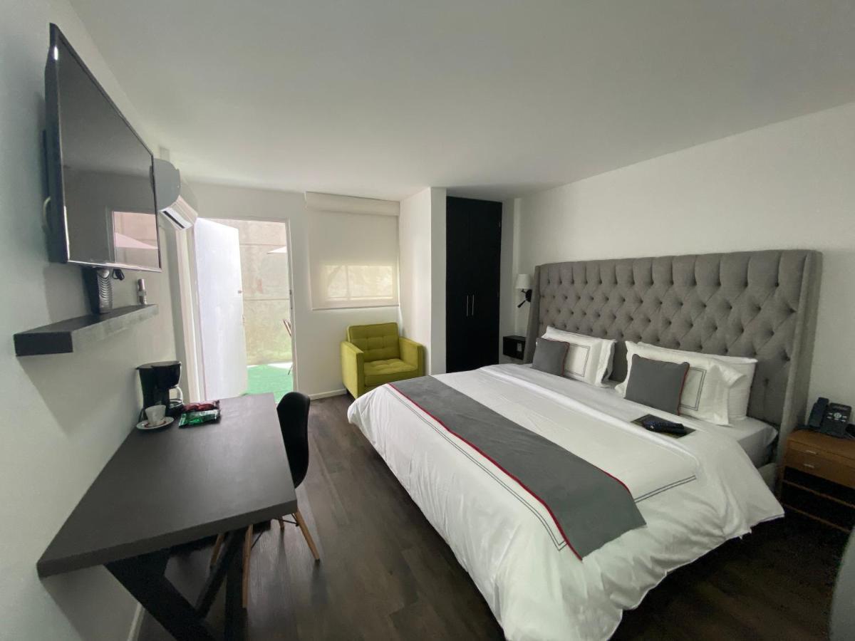 Suites Arboleda 215 Mexico City Exteriör bild