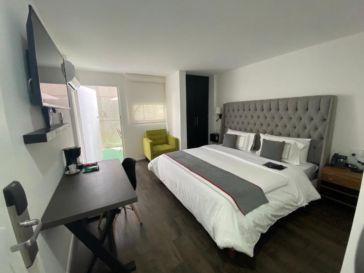 Suites Arboleda 215 Mexico City Exteriör bild